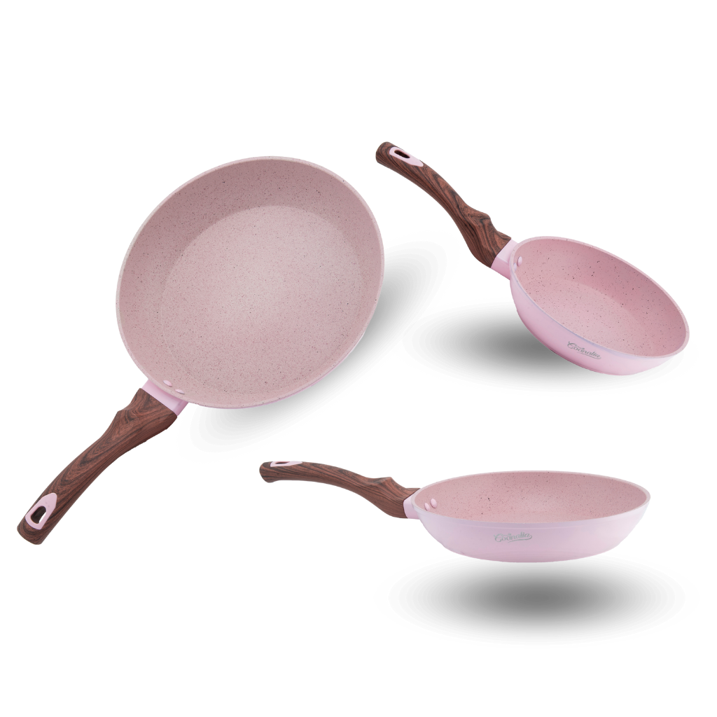 Set Sartenes Cocinalia Pinky 3pzas.