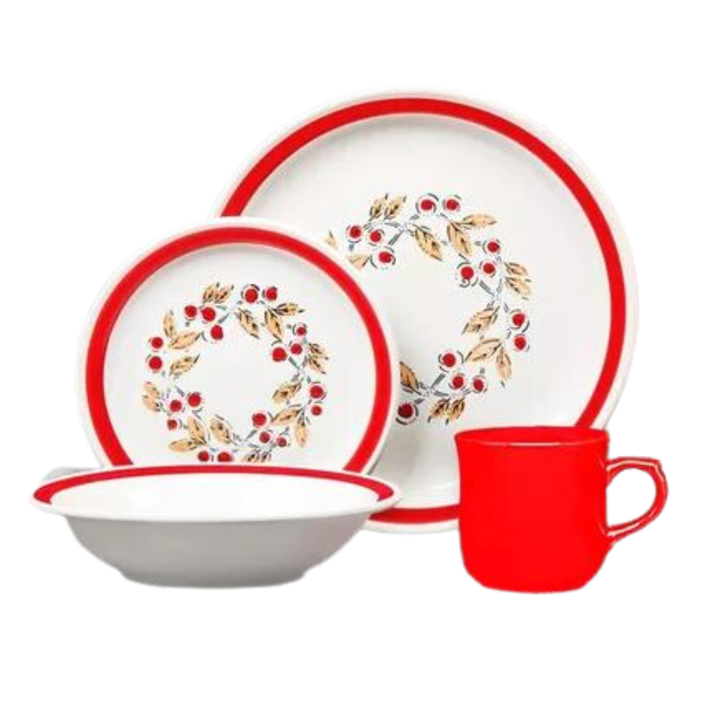 Vajilla Santa Anita Samba 30pzas. - Cocinalia.store