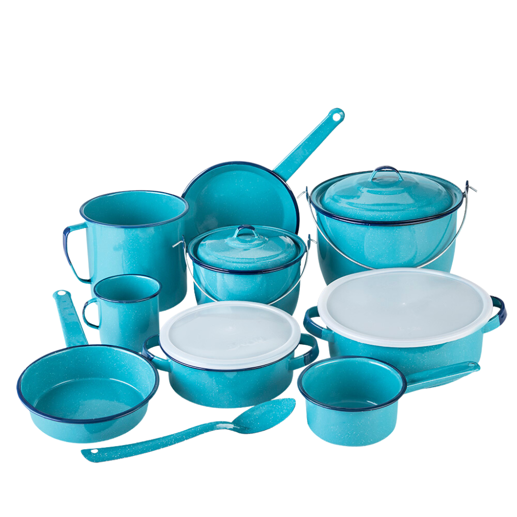 Batería Cinsa Alejandra 14pzas. - Cocinalia.store