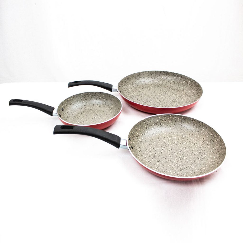 Juego Sartén Delizia Pompeya 3pzas. - Cocinalia.store
