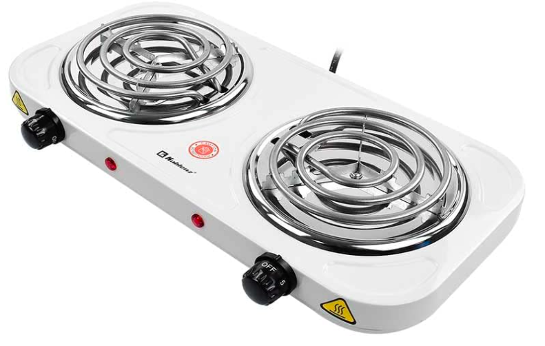 Parrilla Eléctrica Koblenz 2 Quemadores PEKM-2000 - Cocinalia.store