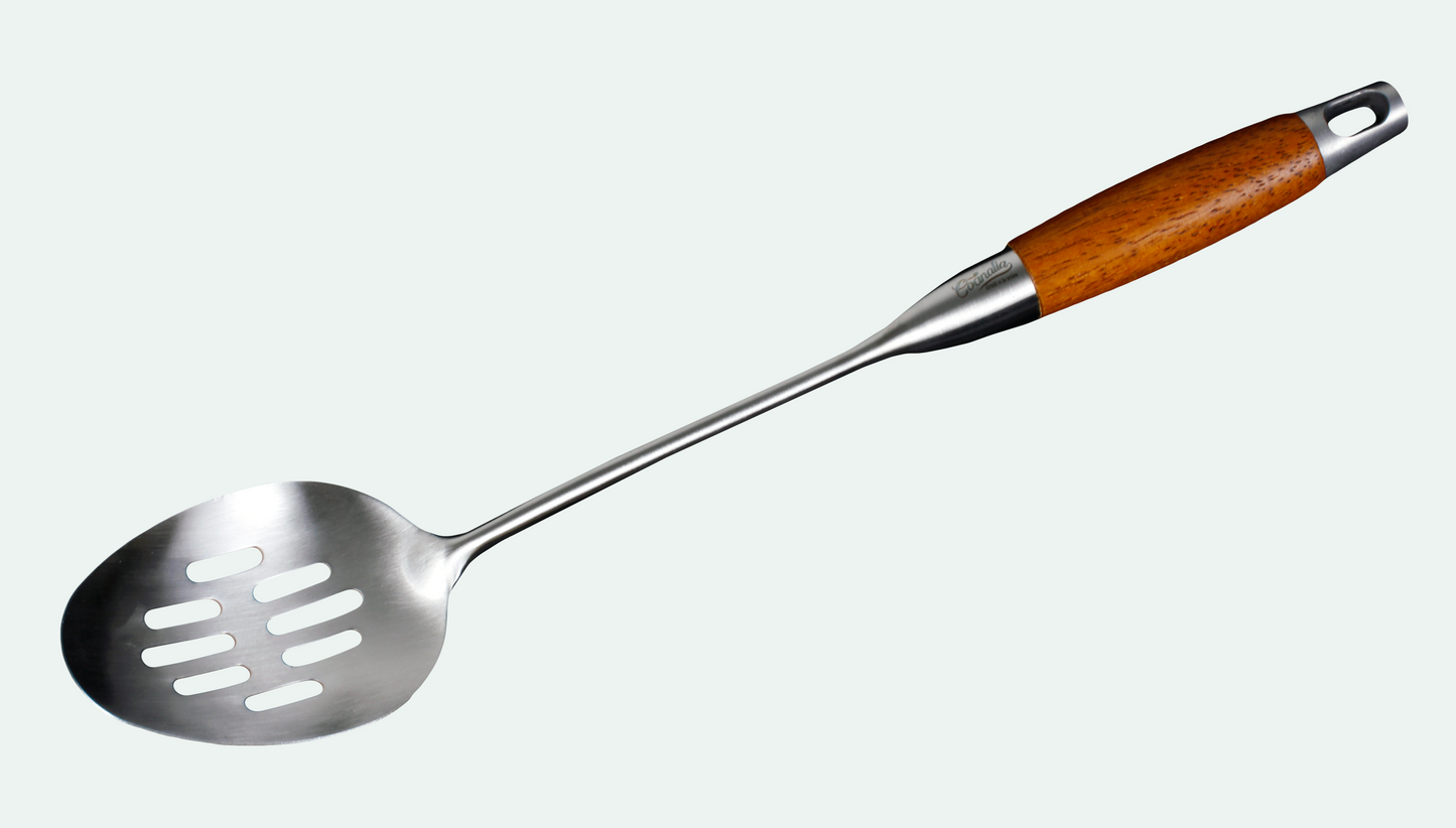 JGO 4 UTENSILIOS MANGO DE MADERA