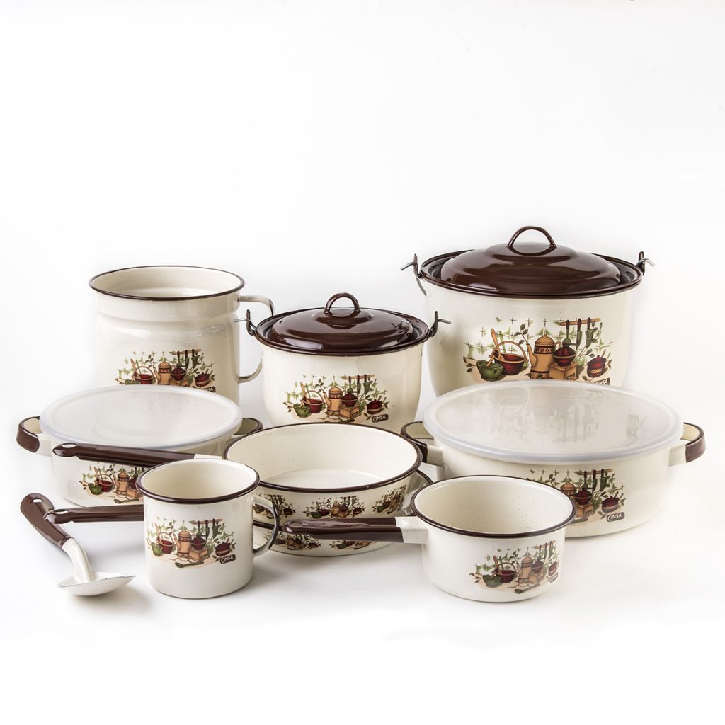 Batería Cinsa Armonia 14pzas. - Cocinalia.store