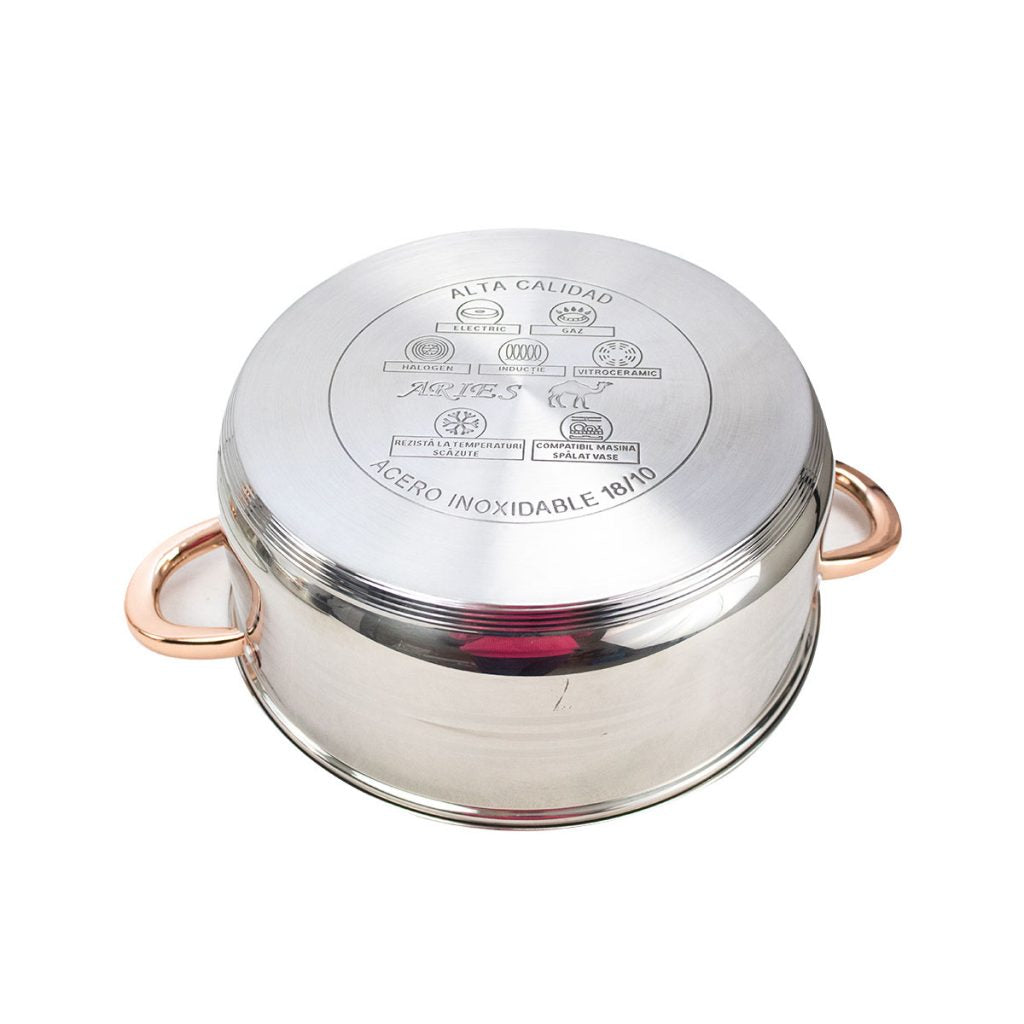 Set de Ollas Con Tapa Cocinalia 3 pzas. - Cocinalia.store