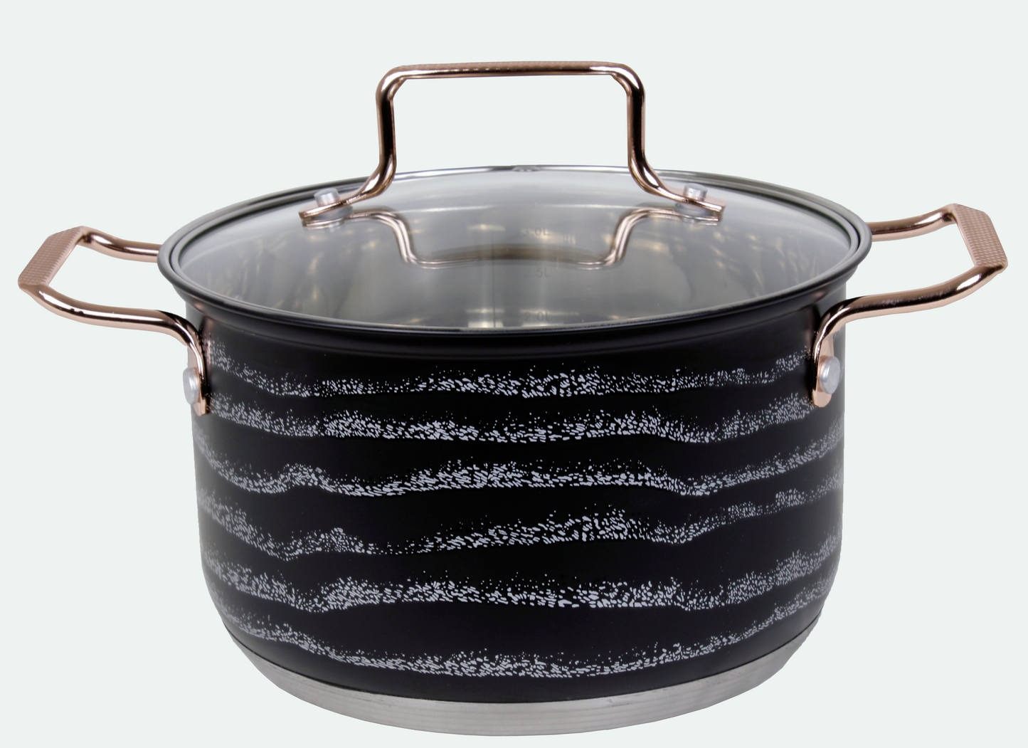 OLLA 24 CM NEGRAS