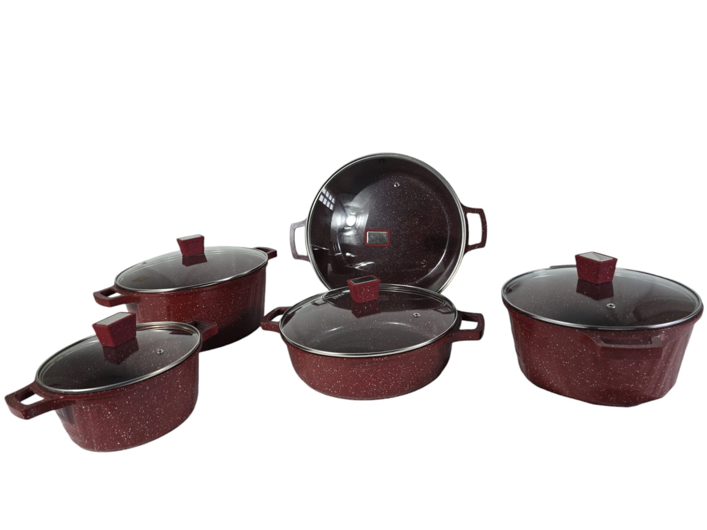 Batería de Cocina Cereza 10pzas.