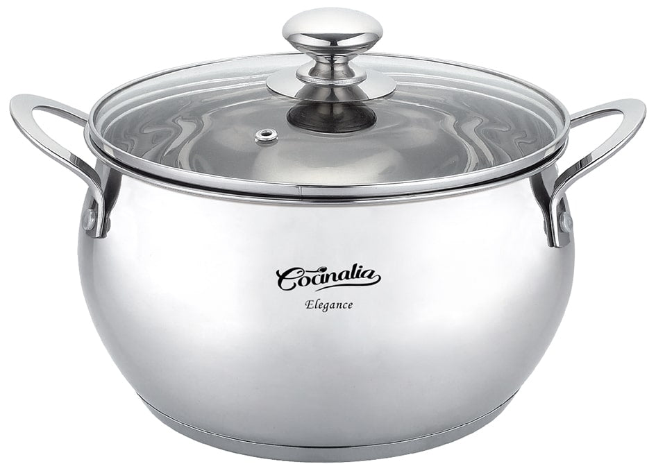 Ollas Abombadas Chef Cocinalia 8pzas. - Cocinalia.store