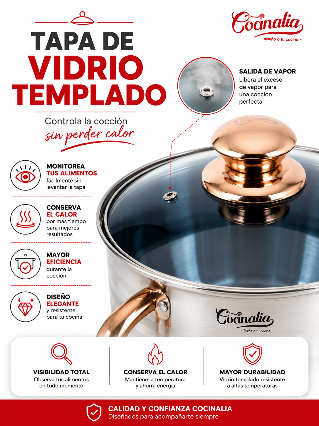 Pocillo Cocinalia 5lts.