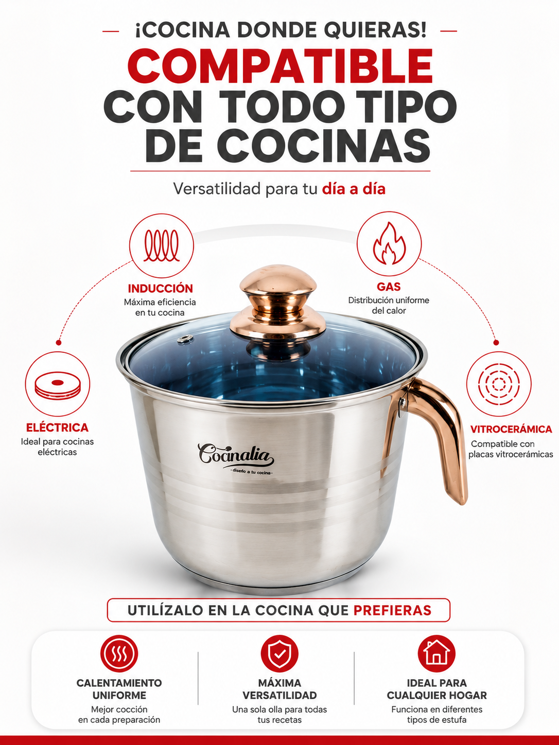 Pocillo Cocinalia 5lts.