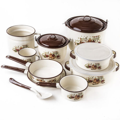 Batería Cinsa Armonia 14pzas. - Cocinalia.store