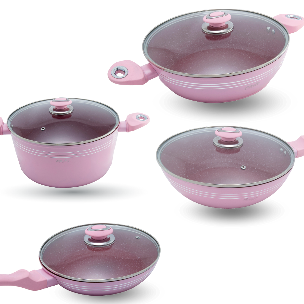Bateria Cocinalia Flor 5pzas.