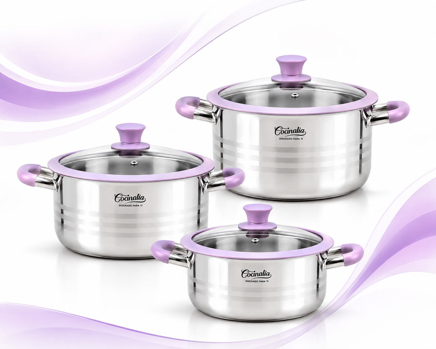JGO 3 BUDINERAS 28 30 Y 32  TAPA SILICONA