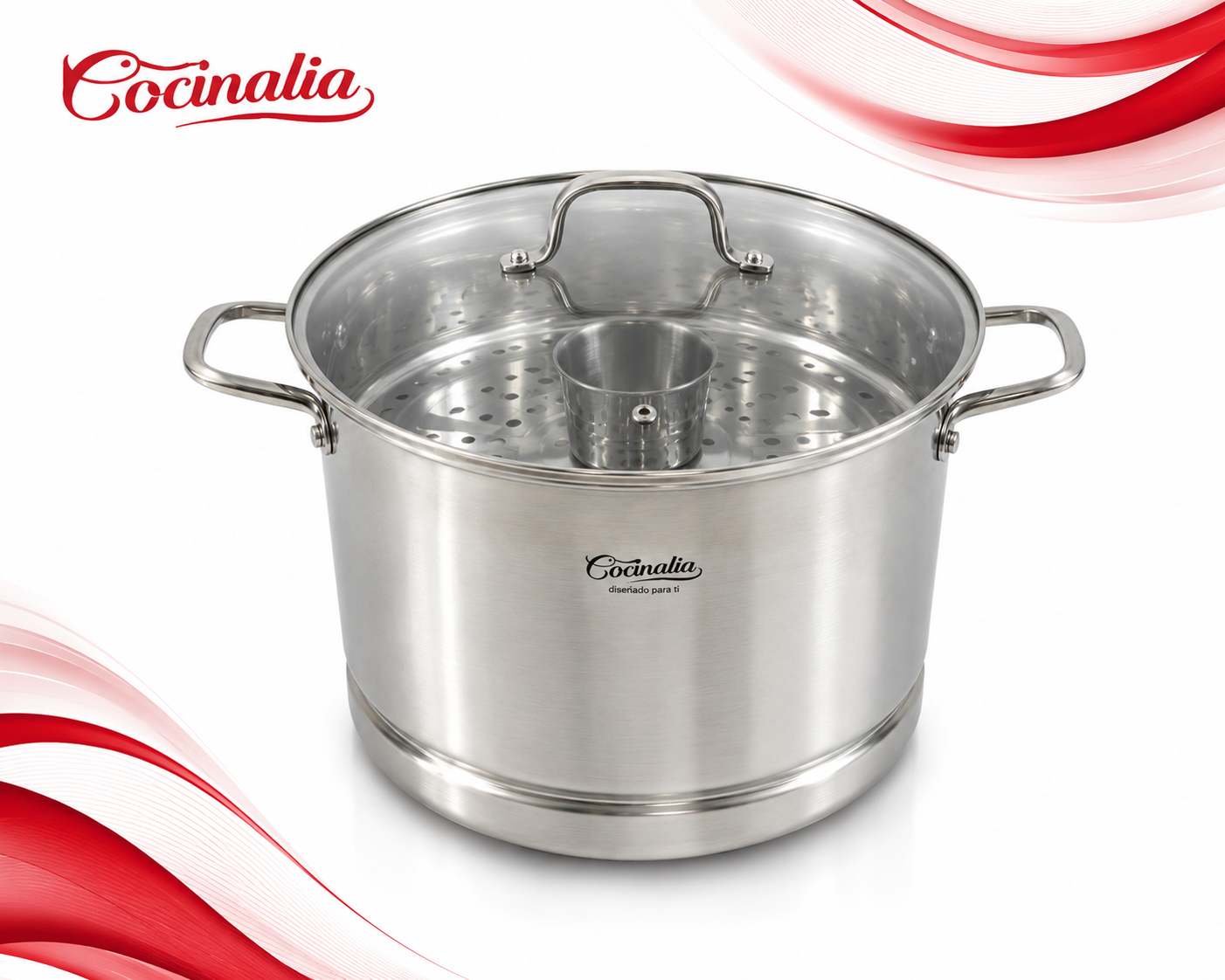 Tamalera Cocinalia 20L.