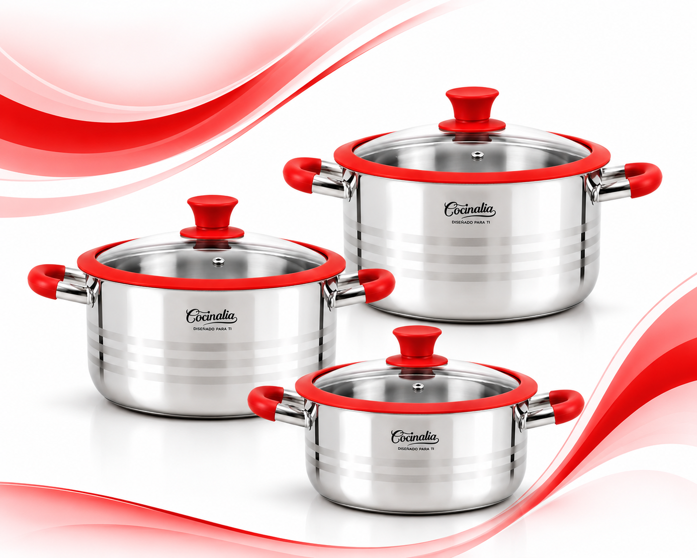 JGO 3 BUDINERAS 28 30 Y 32  TAPA SILICONA