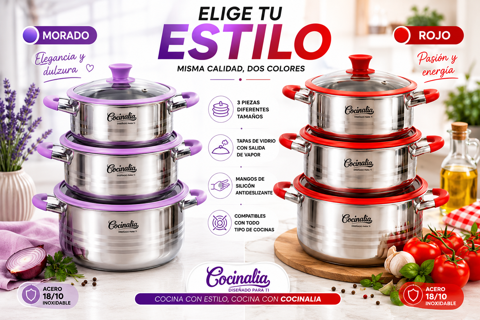 JGO 3 BUDINERAS 28 30 Y 32  TAPA SILICONA