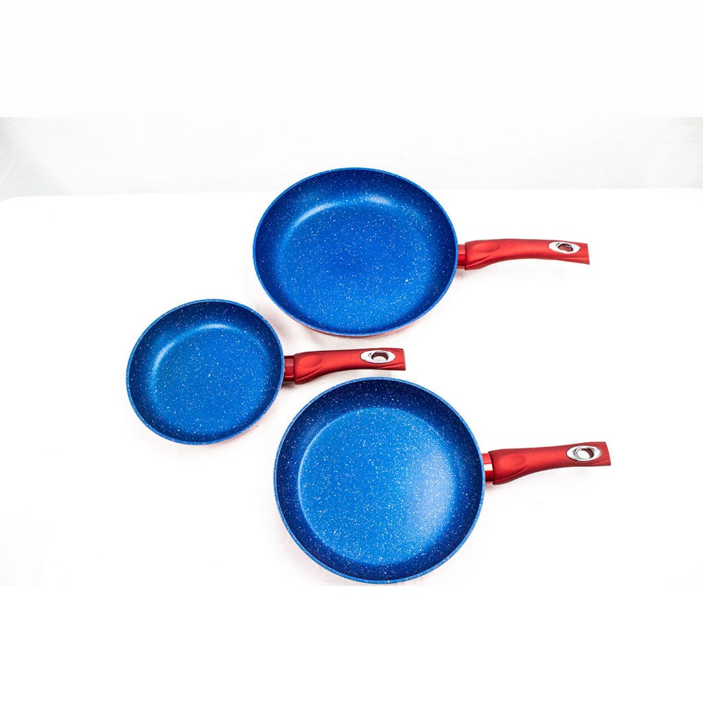 Set de Sartenes Cocinalia Antiadherente 3pzas. - Cocinalia.store
