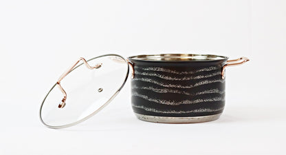 OLLA 24 CM    NEGRAS