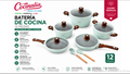 Batería Cocinalia Esmeralda 12pzas.