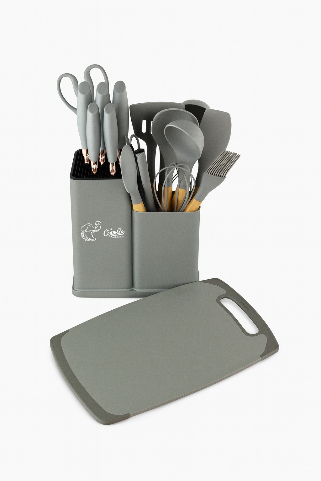 JGO UTENSILIOS DE SILICONA  19 PZ