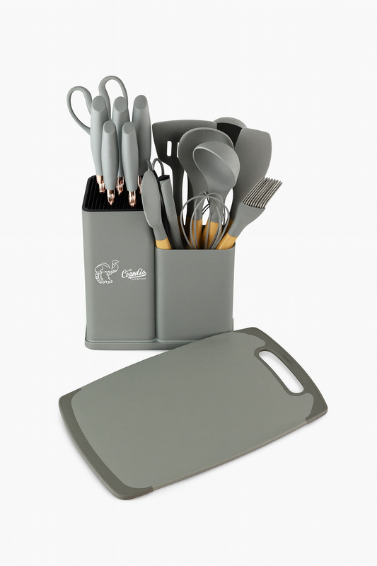 JGO UTENSILIOS DE SILICONA  19 PZ