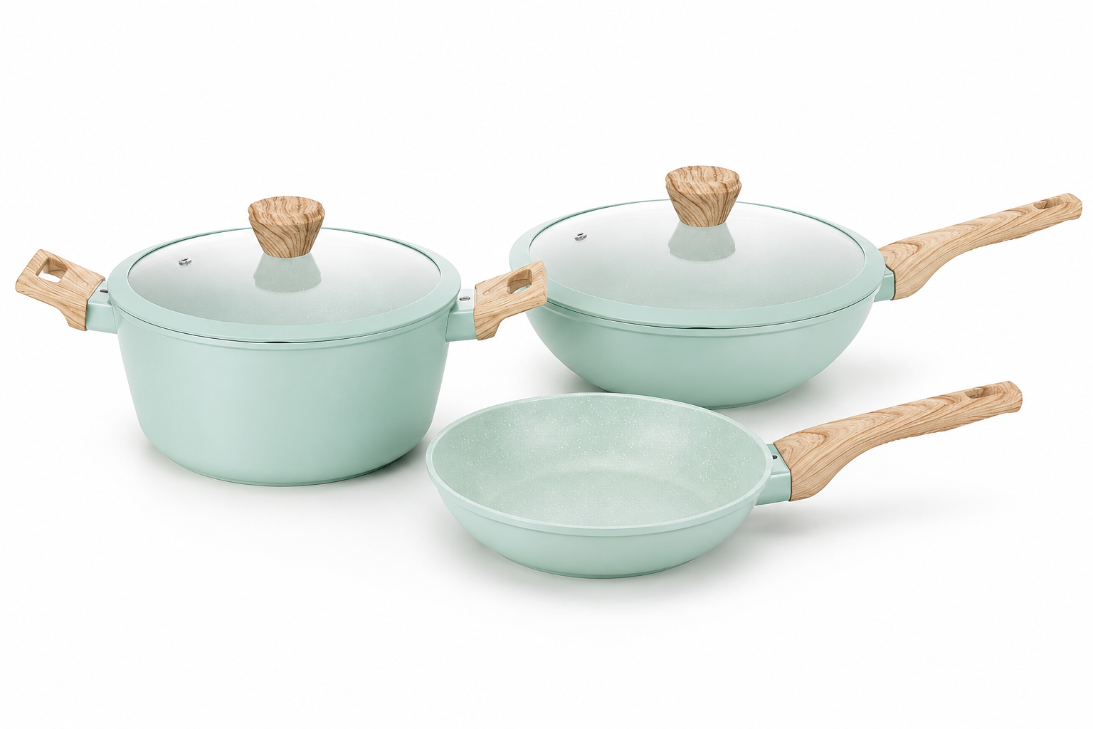Batería de Cocina Arcoíris 5 Pzs