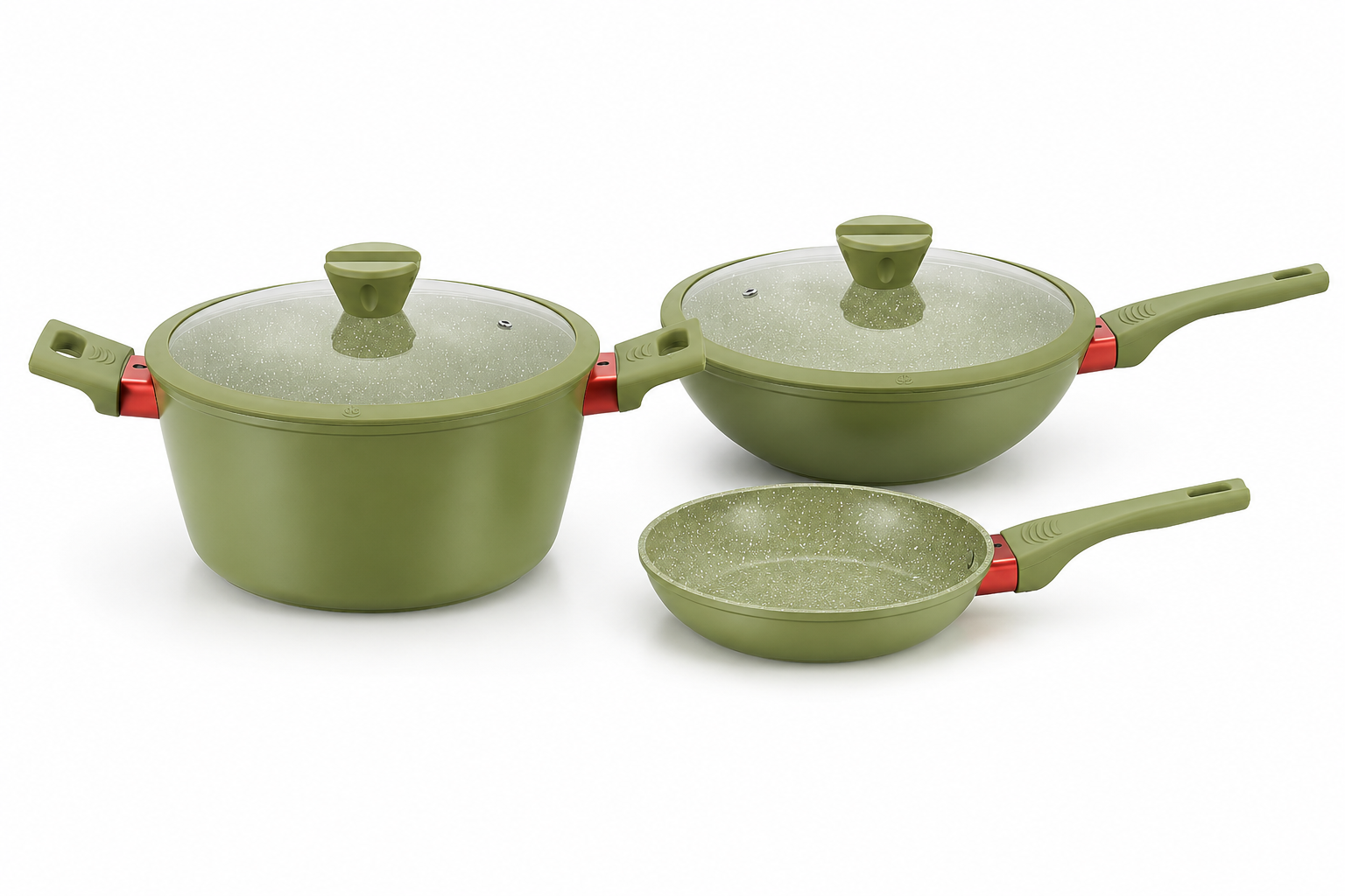 Batería de Cocina Arcoíris 5 Pzs