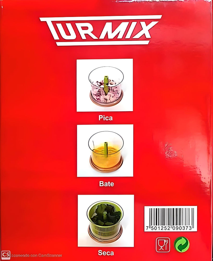 MULTICHOP 3 EN 1 (TURMIX) - Cocinalia.store