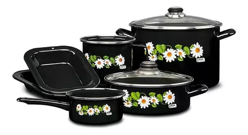 BATERIA MALVINA CRISANTEMO (CINSA) - Cocinalia.store