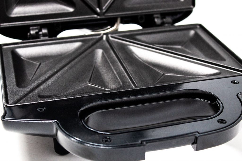 SANWICHERA ULTRACOMPACT NEGRO  (INOX) - Cocinalia.store