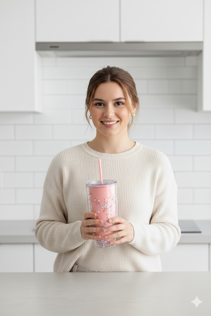VASO PLASTICO 750 ML CONFITADO