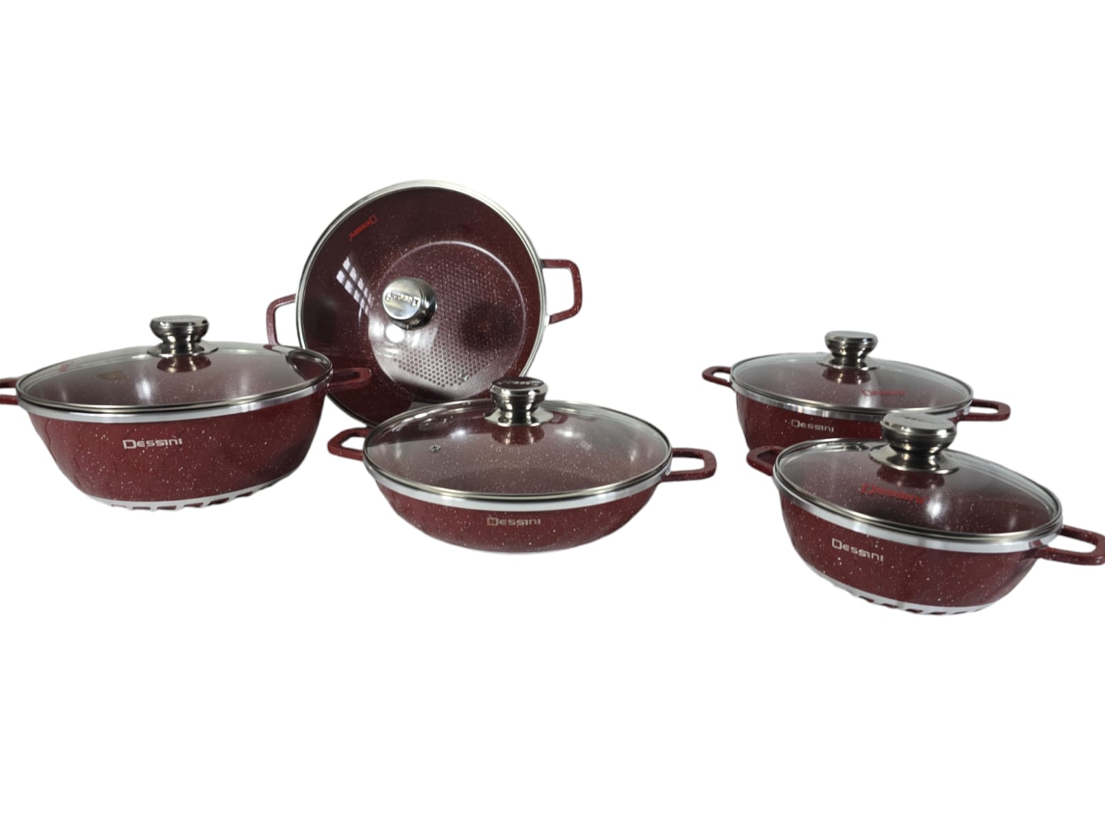 Batería de Cocina  Flamenco 10pzas.