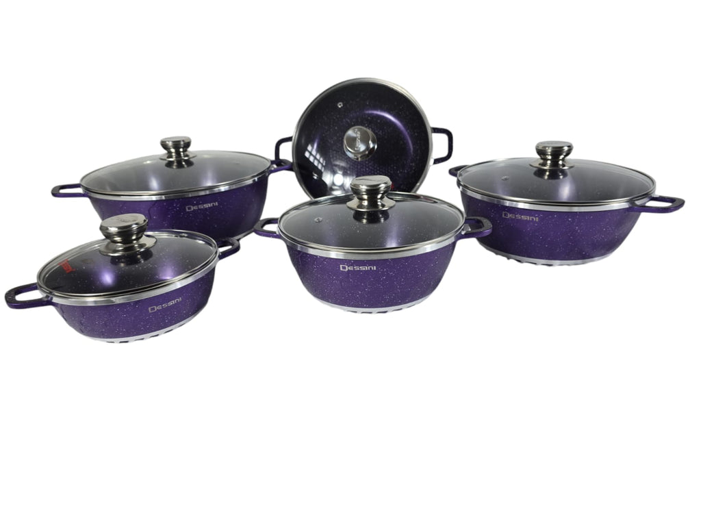 Batería de Cocina  Flamenco 10pzas.