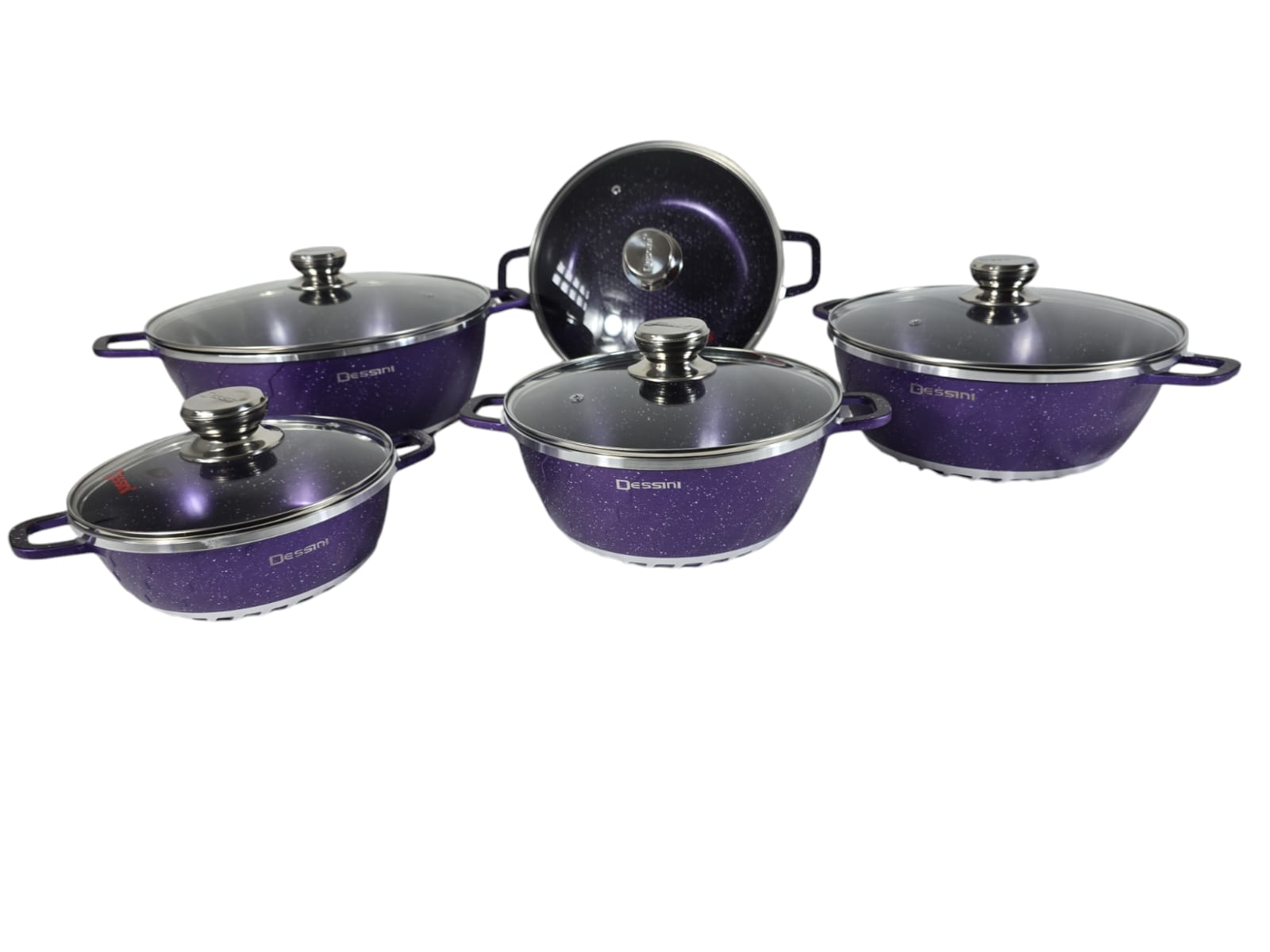Batería de Cocina  Flamenco 10pzas.