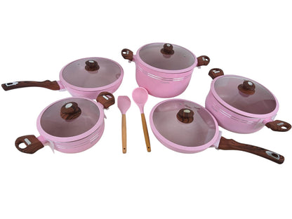 Batería Cocinalia Esmeralda 12pzas.