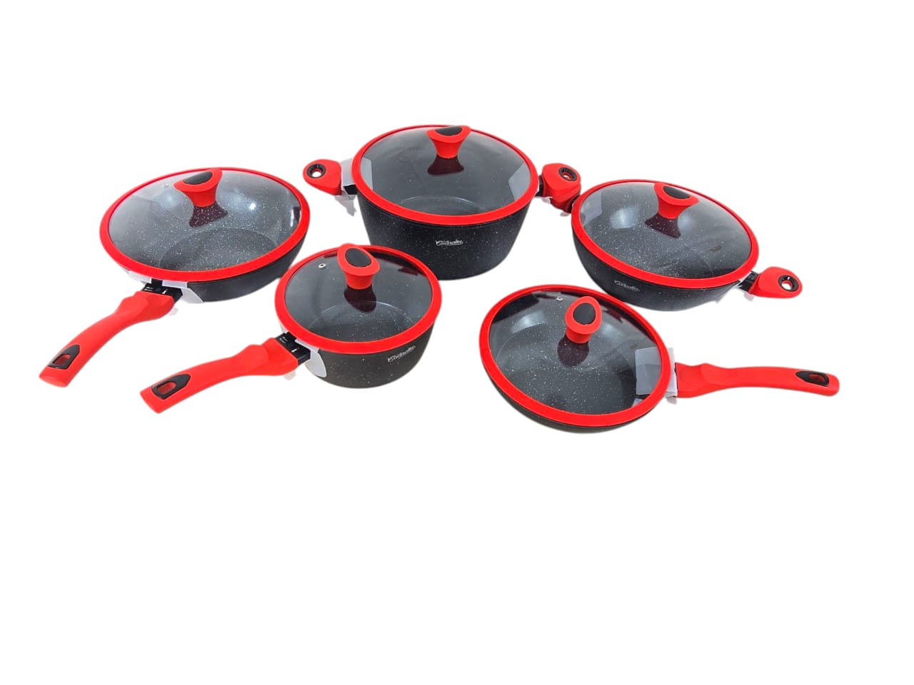 Bateria Cocinalia Ébano 10 Pzas.