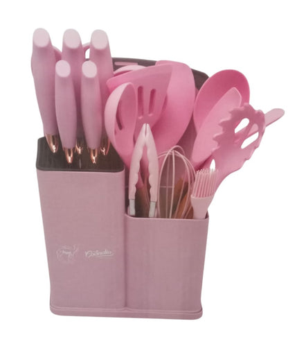 JGO UTENSILIOS DE SILICONA  19 PZ