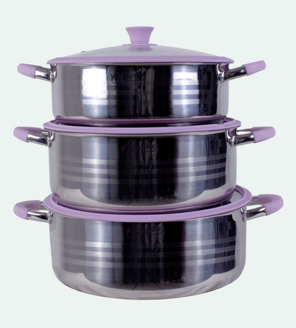 JGO 3 BUDINERAS 28 30 Y 32  TAPA SILICONA