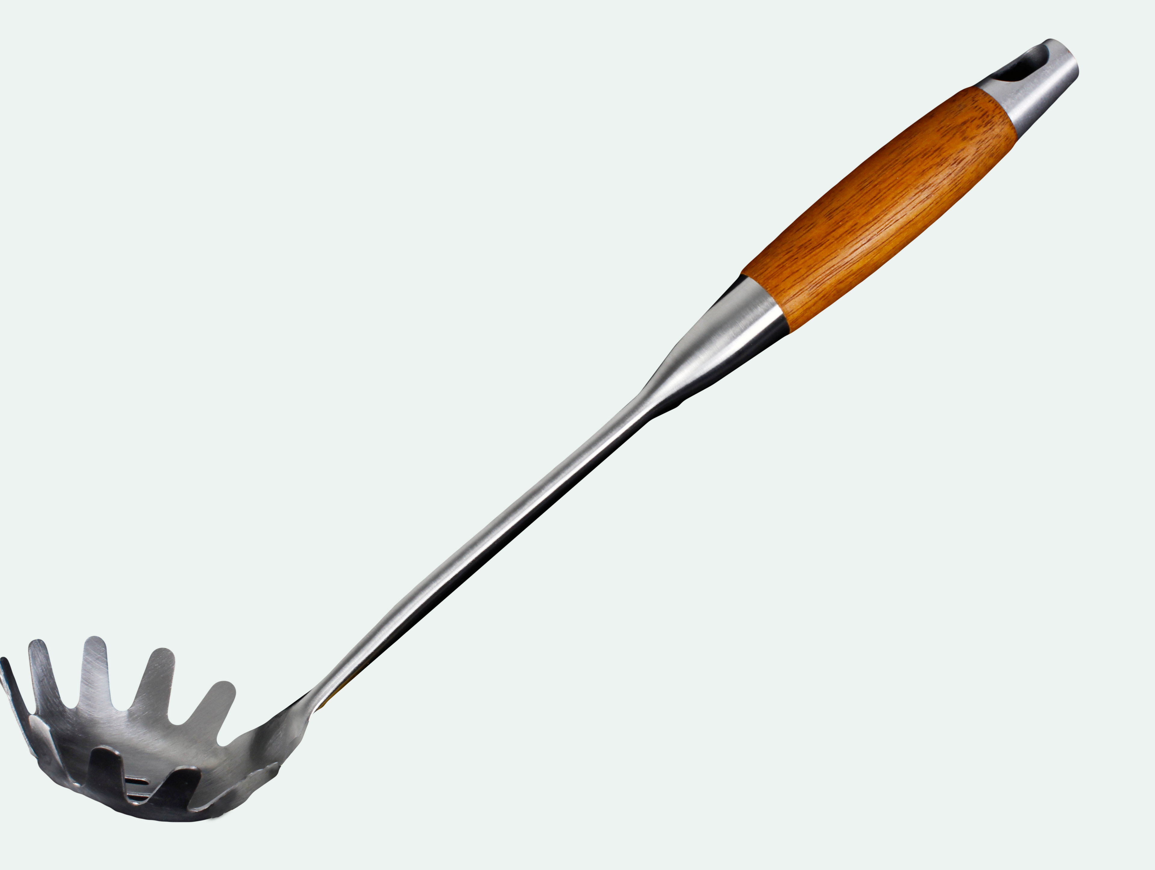 JGO 4 UTENSILIOS MANGO DE MADERA