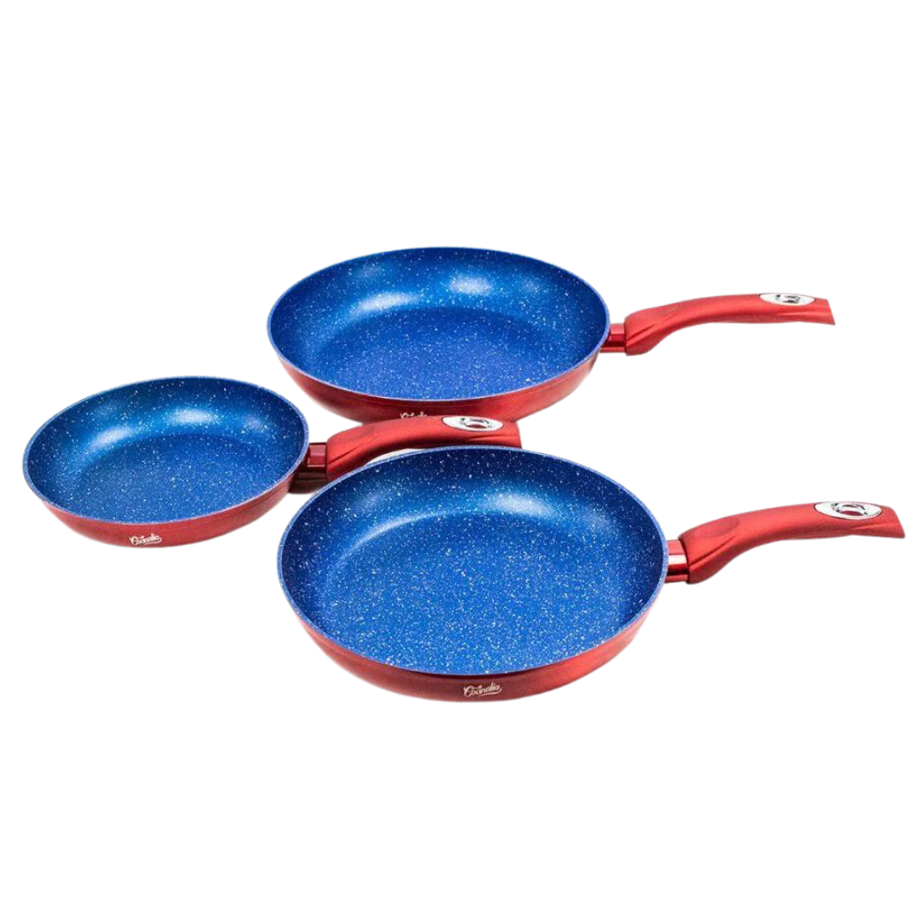 Set de Sartenes Cocinalia Antiadherente 3pzas.