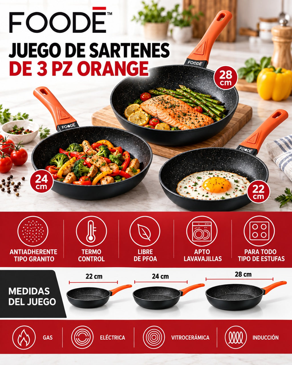 Jgo Sartenes Orange