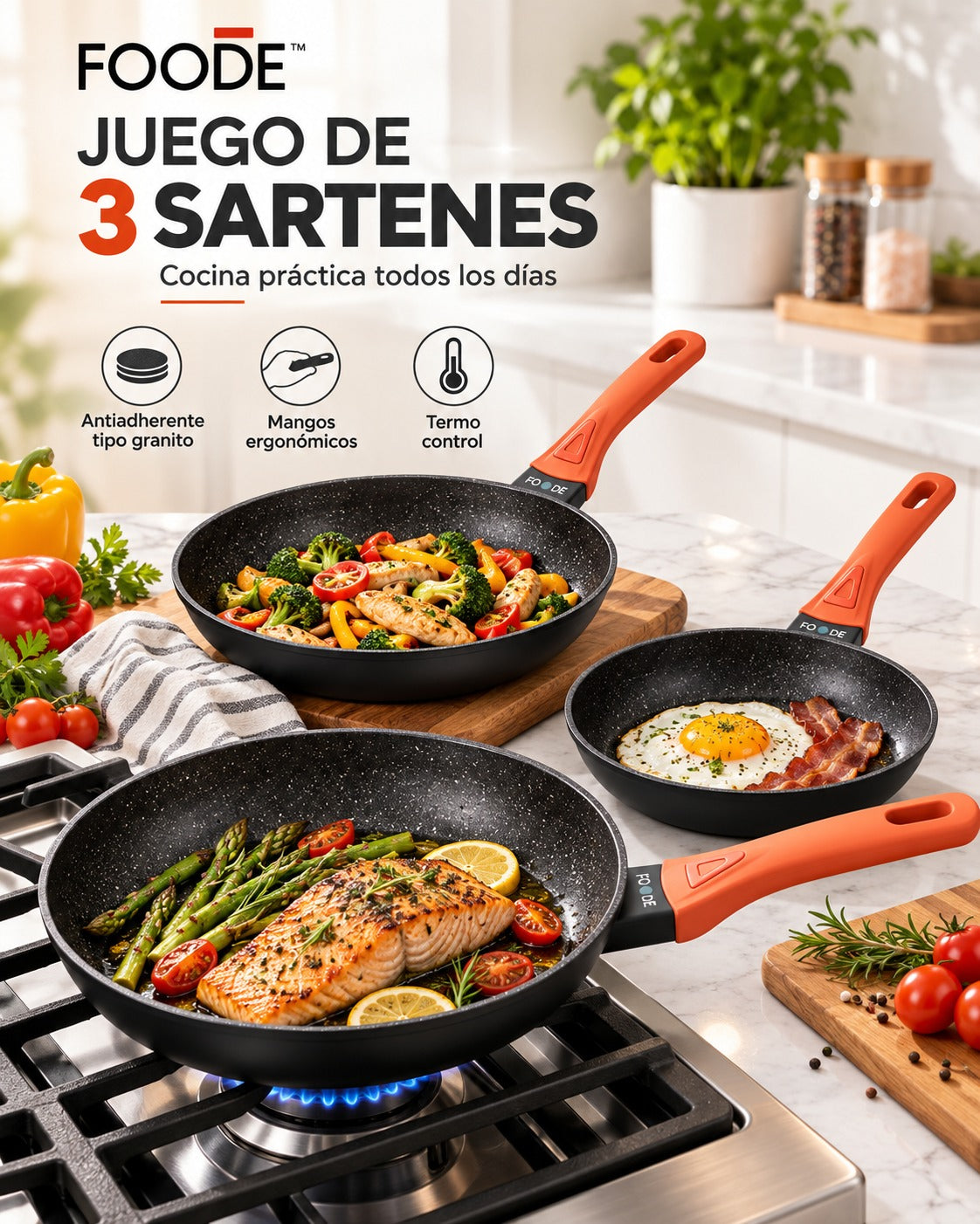 Jgo Sartenes Orange