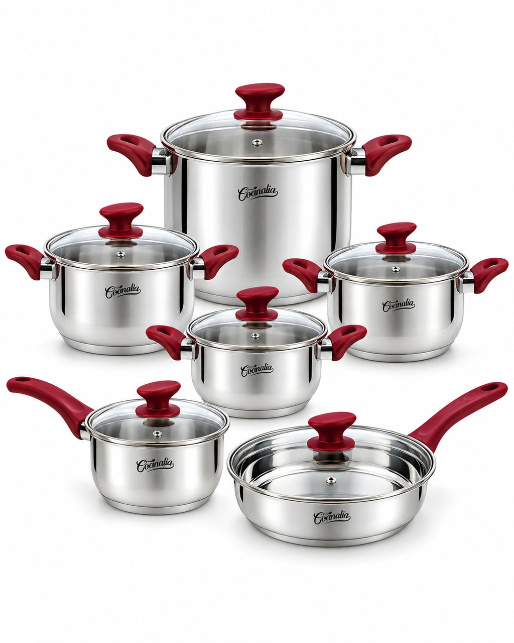 Bateria Cocinalia Gourmet 12pzas.