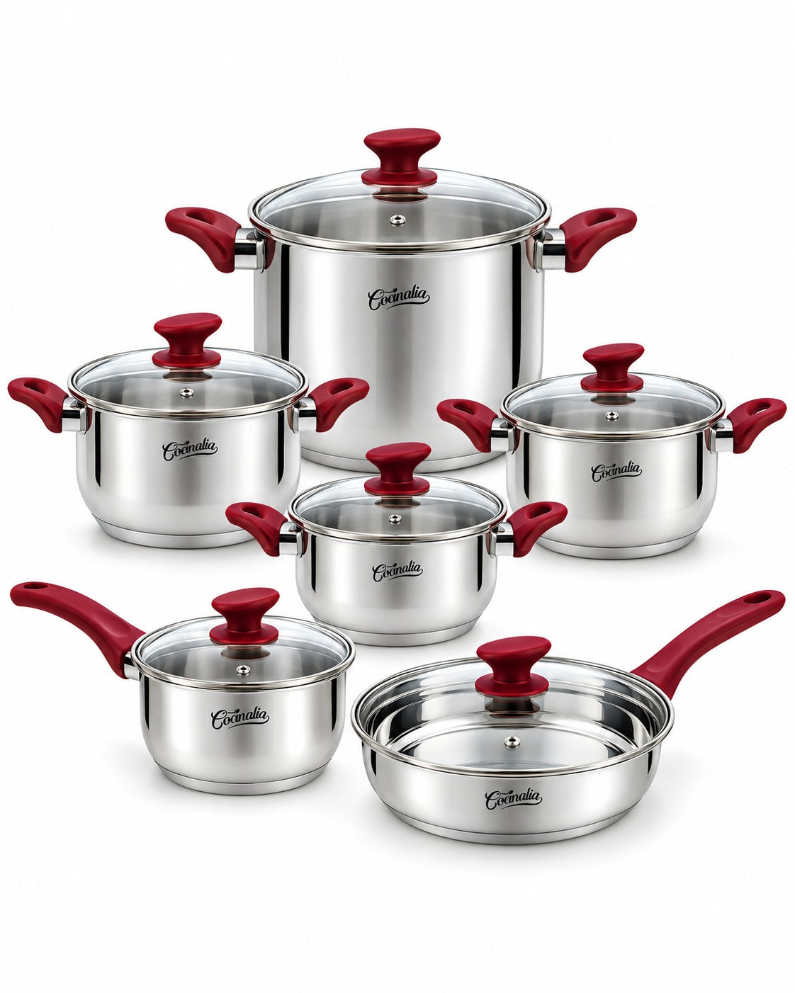 Bateria Cocinalia Gourmet 12pzas.