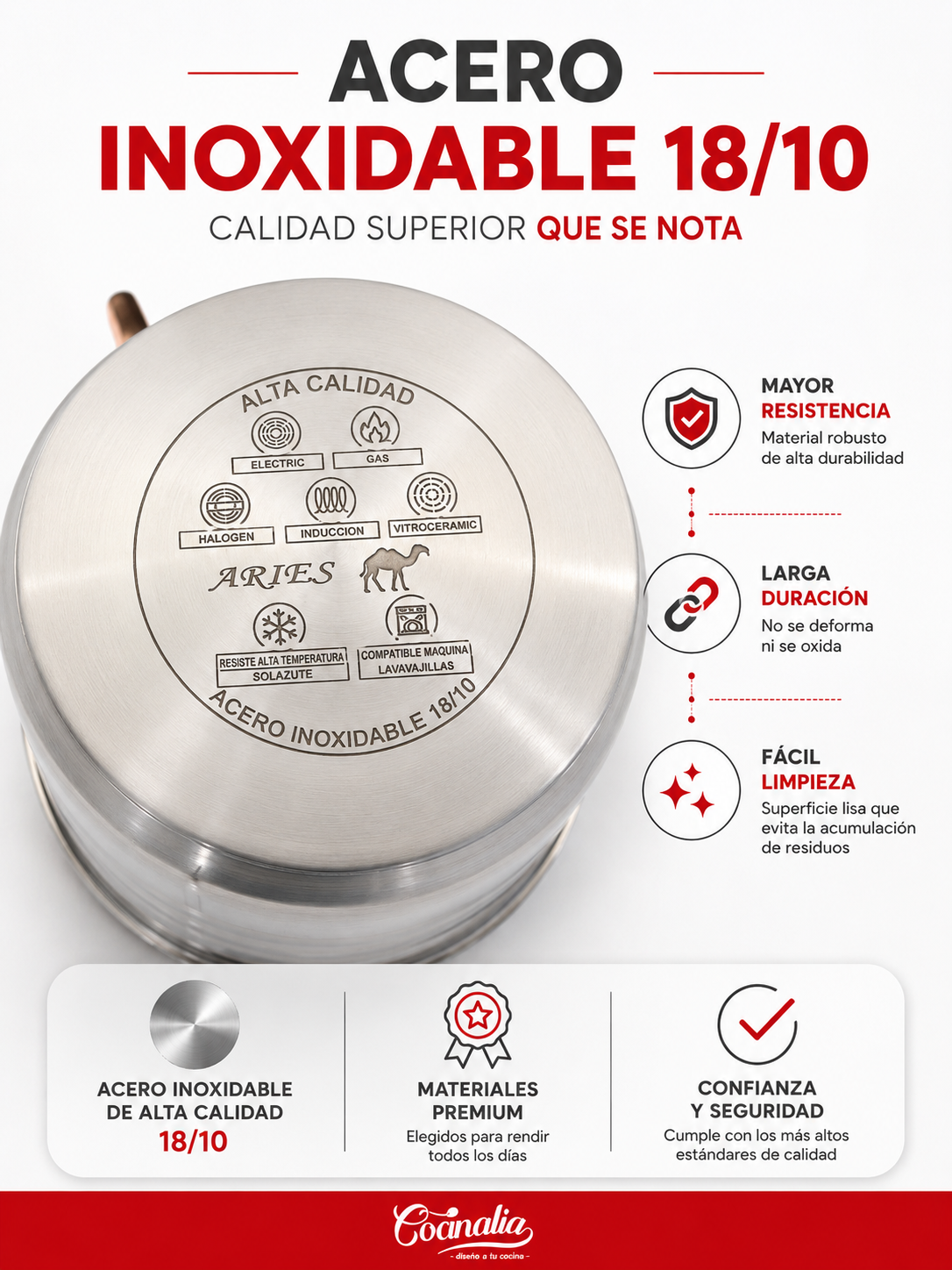 Pocillo Cocinalia 5lts.
