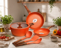 Batería de Cocina Terracota 7 PZS