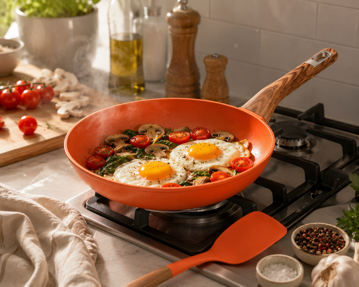 Batería de Cocina Terracota 7 PZS