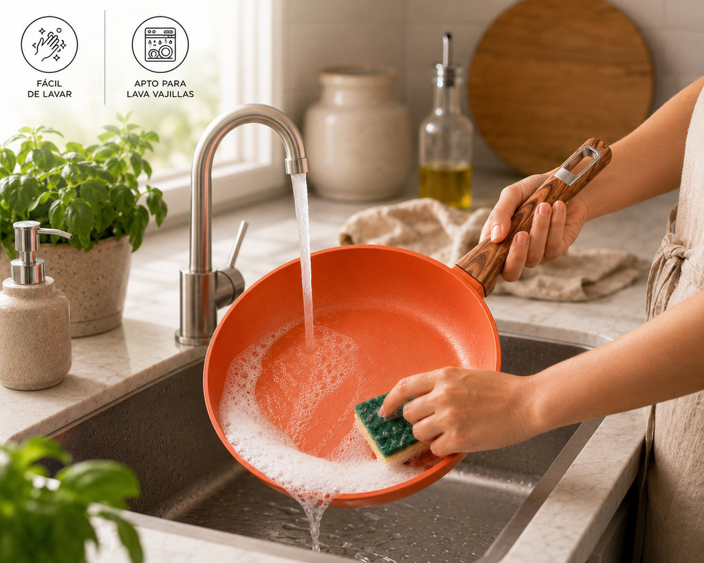 Batería de Cocina Terracota 7 PZS