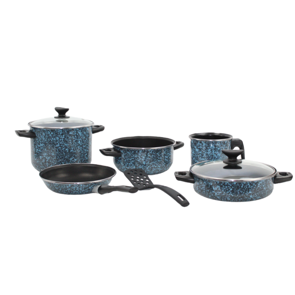 BATERIA GRANITO 8 PZS (CINSA) - Cocinalia.store